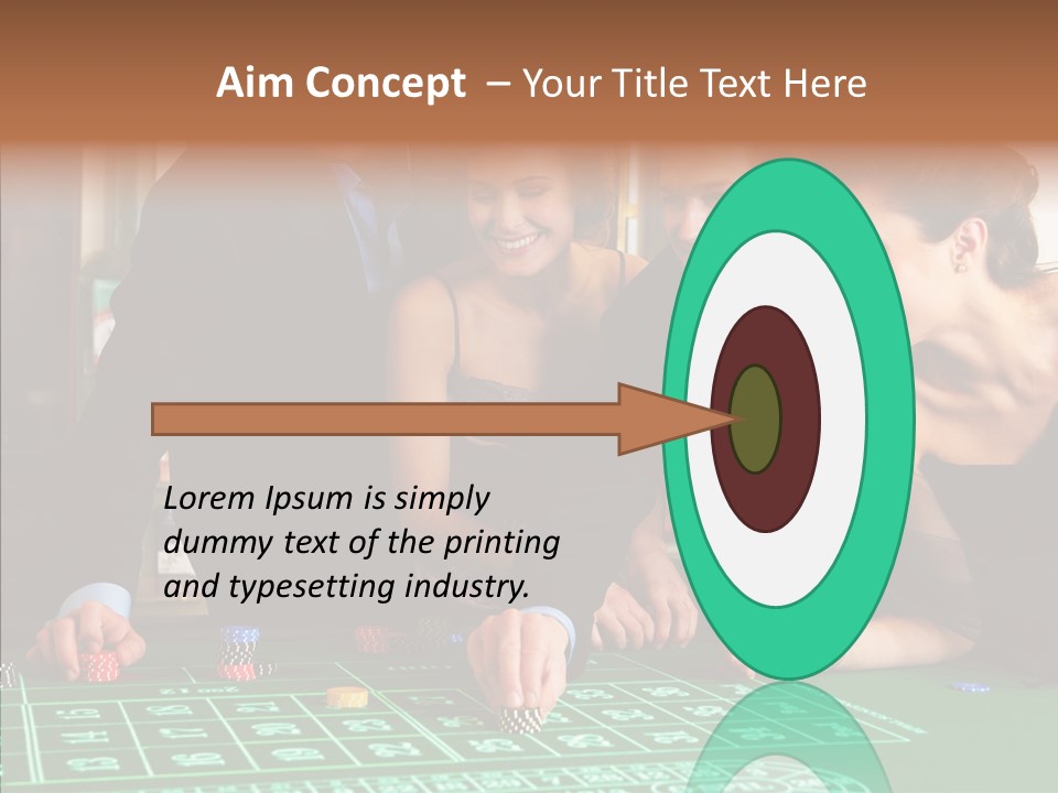 Elderly White Background PowerPoint Template