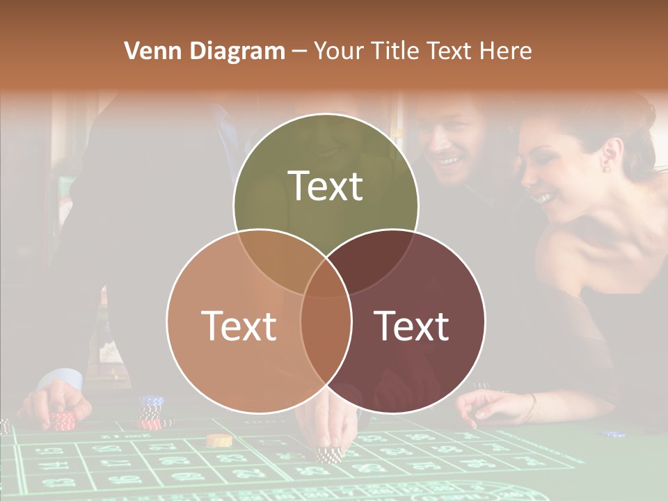 Elderly White Background PowerPoint Template