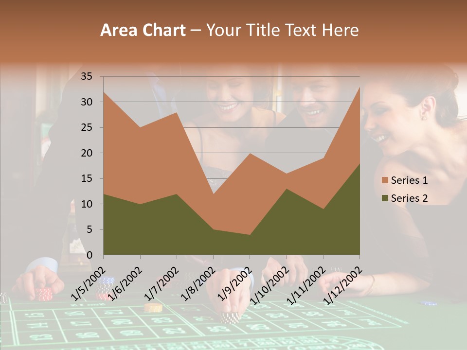 Elderly White Background PowerPoint Template