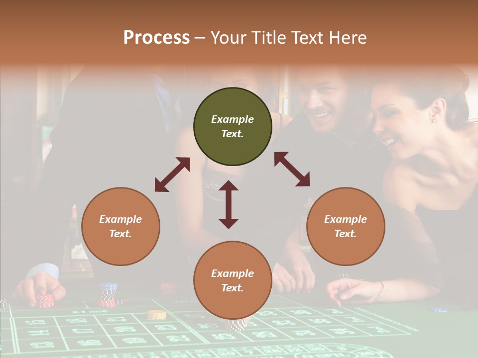 Elderly White Background PowerPoint Template