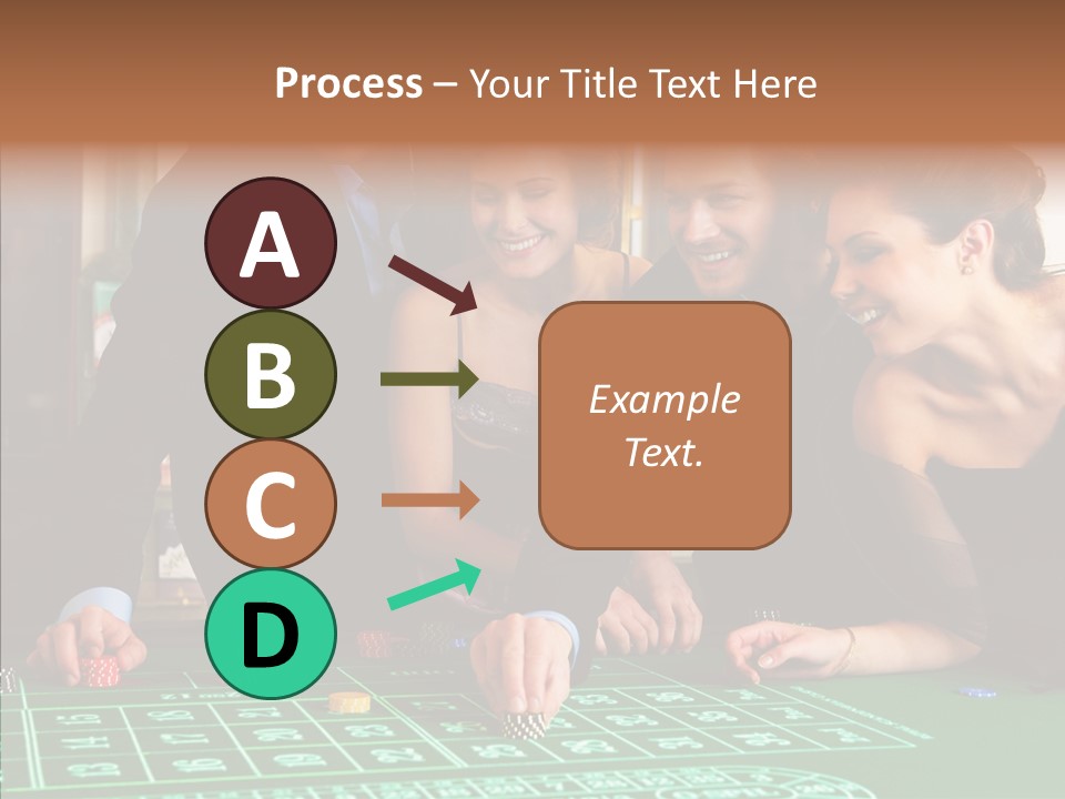 Elderly White Background PowerPoint Template