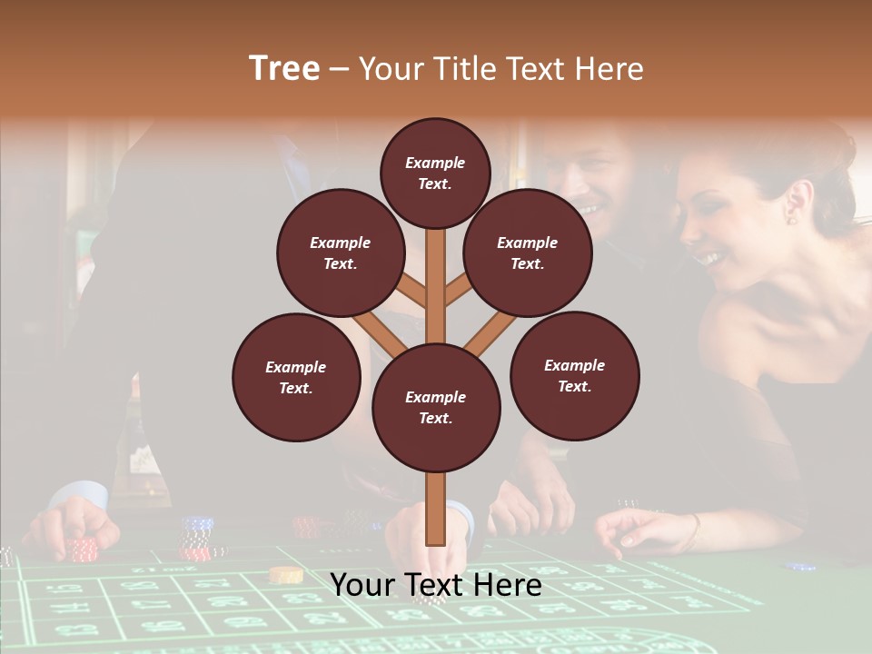 Elderly White Background PowerPoint Template