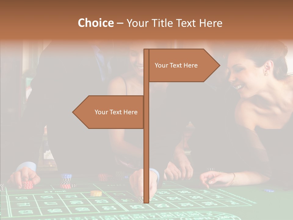 Elderly White Background PowerPoint Template