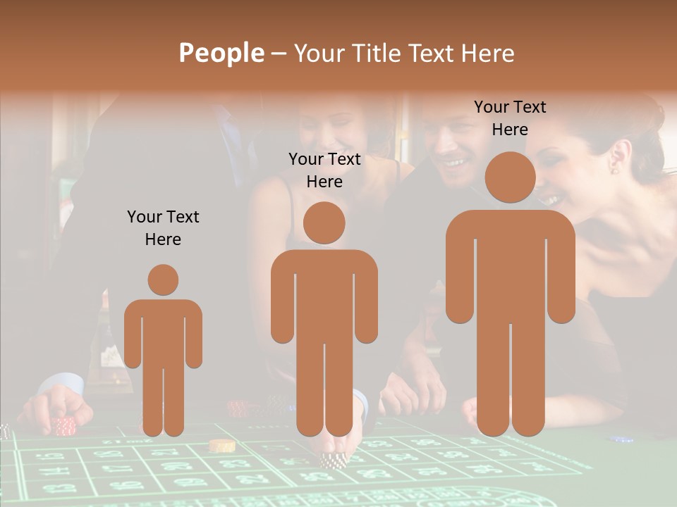 Elderly White Background PowerPoint Template