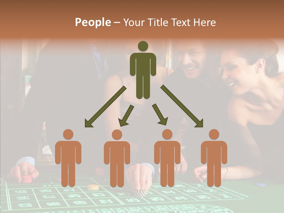 Elderly White Background PowerPoint Template