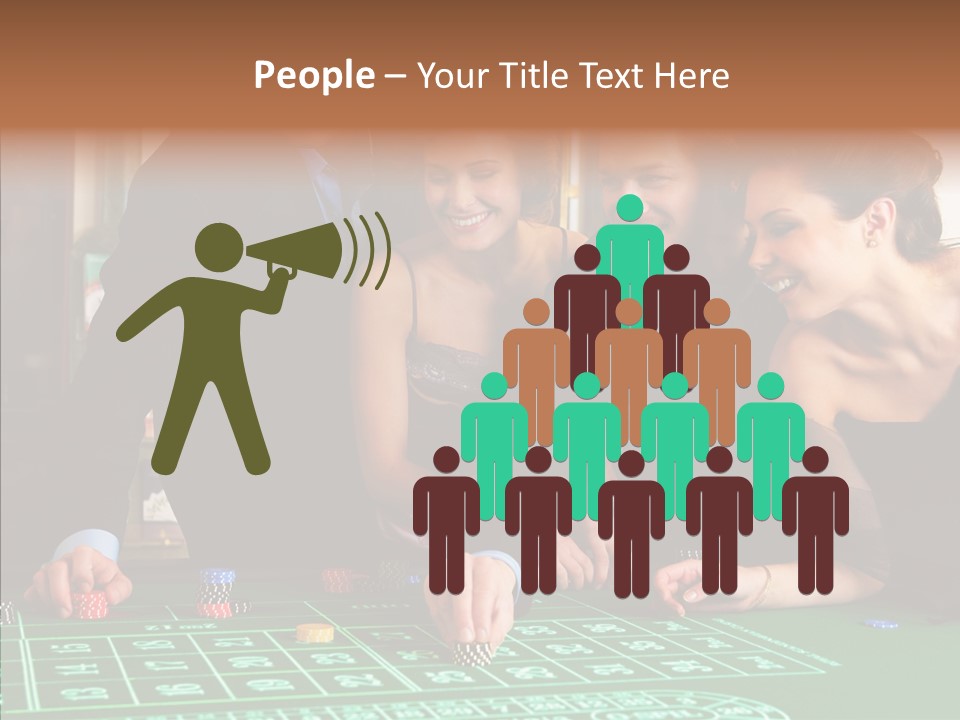 Elderly White Background PowerPoint Template