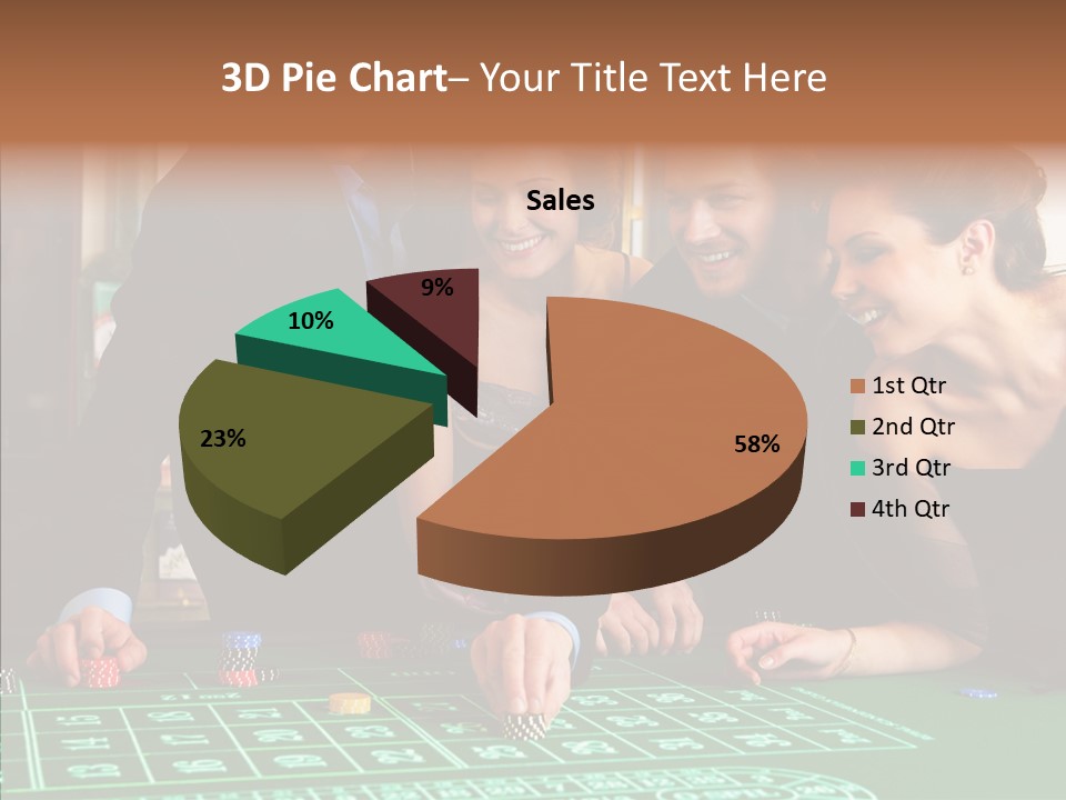 Elderly White Background PowerPoint Template