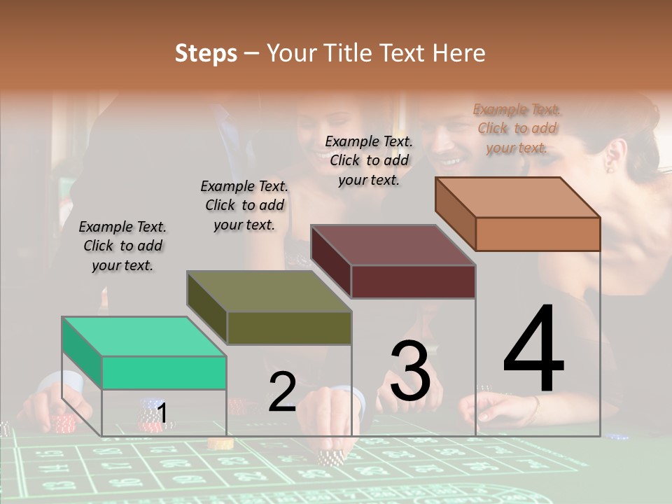 Elderly White Background PowerPoint Template