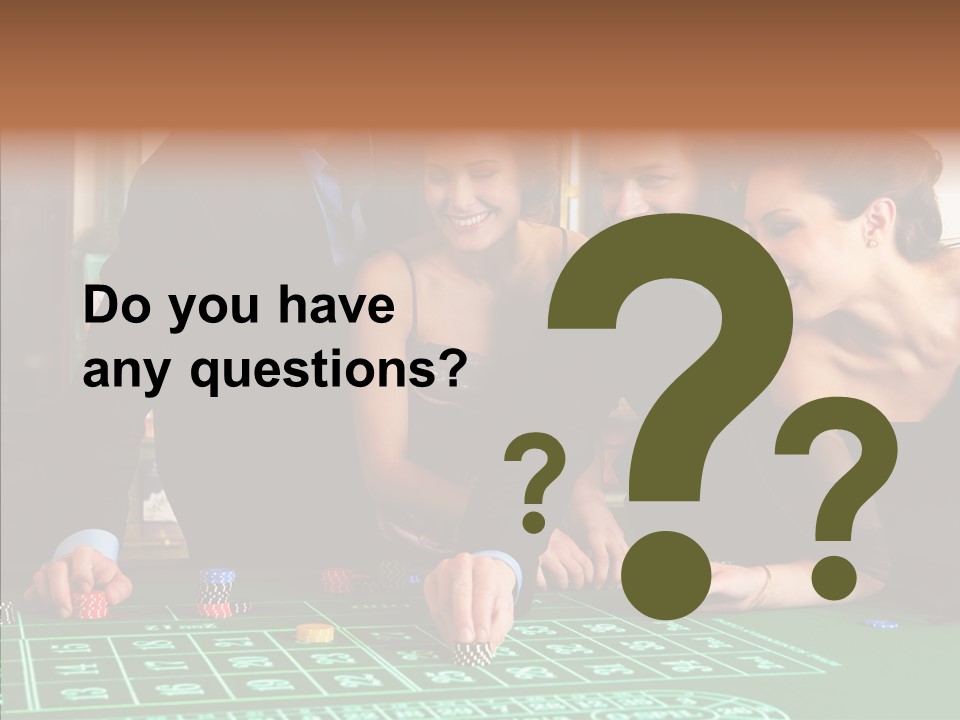 Elderly White Background PowerPoint Template