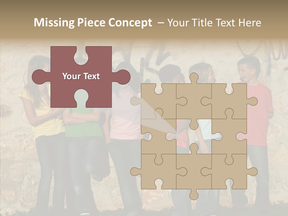 Young Closeup Women PowerPoint Template