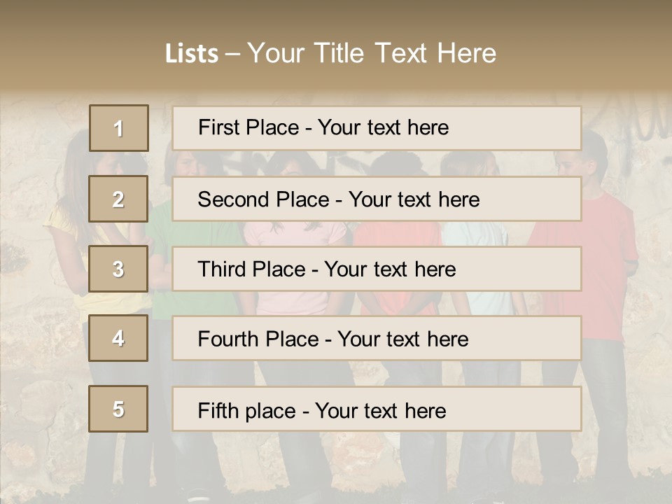 Young Closeup Women PowerPoint Template