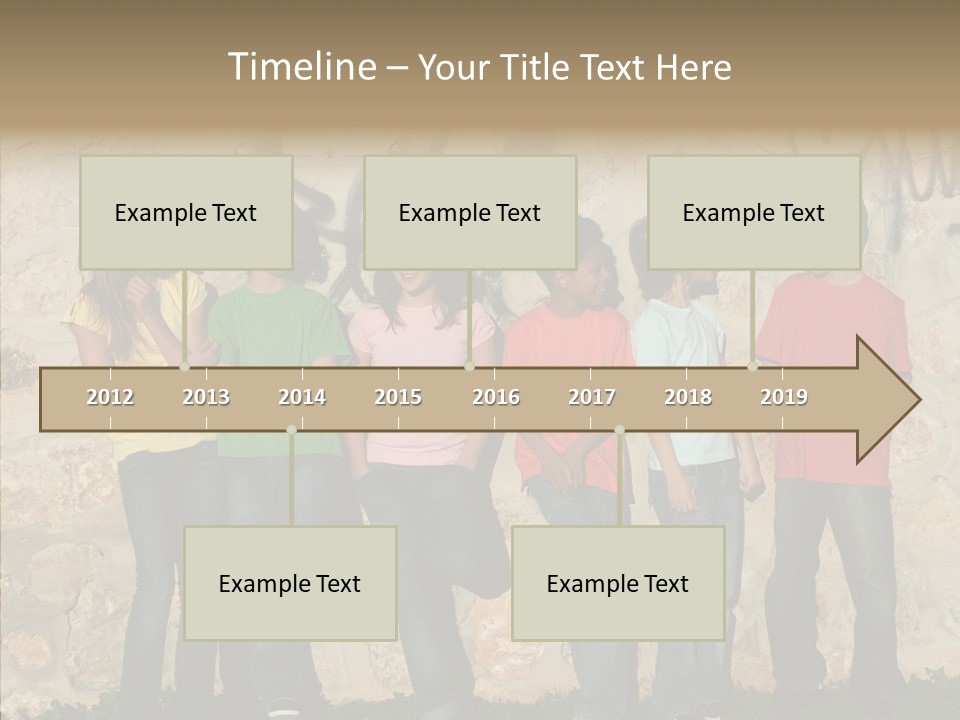 Young Closeup Women PowerPoint Template