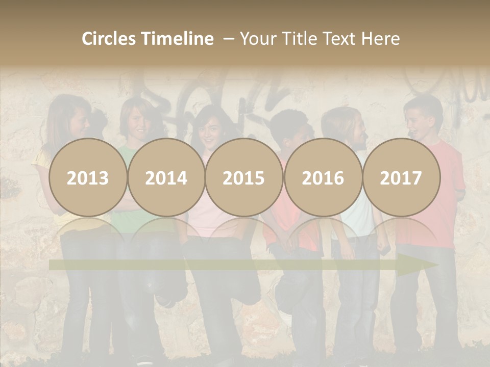 Young Closeup Women PowerPoint Template