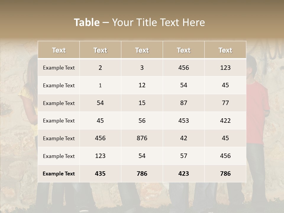 Young Closeup Women PowerPoint Template