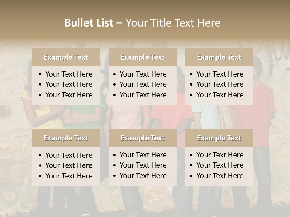 Young Closeup Women PowerPoint Template