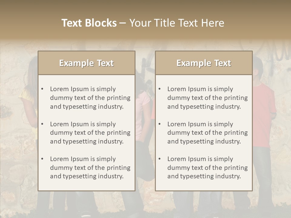 Young Closeup Women PowerPoint Template