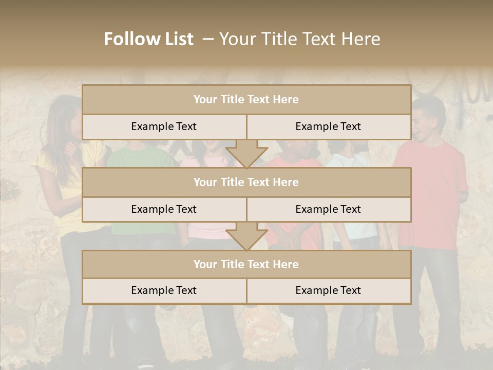 Young Closeup Women PowerPoint Template