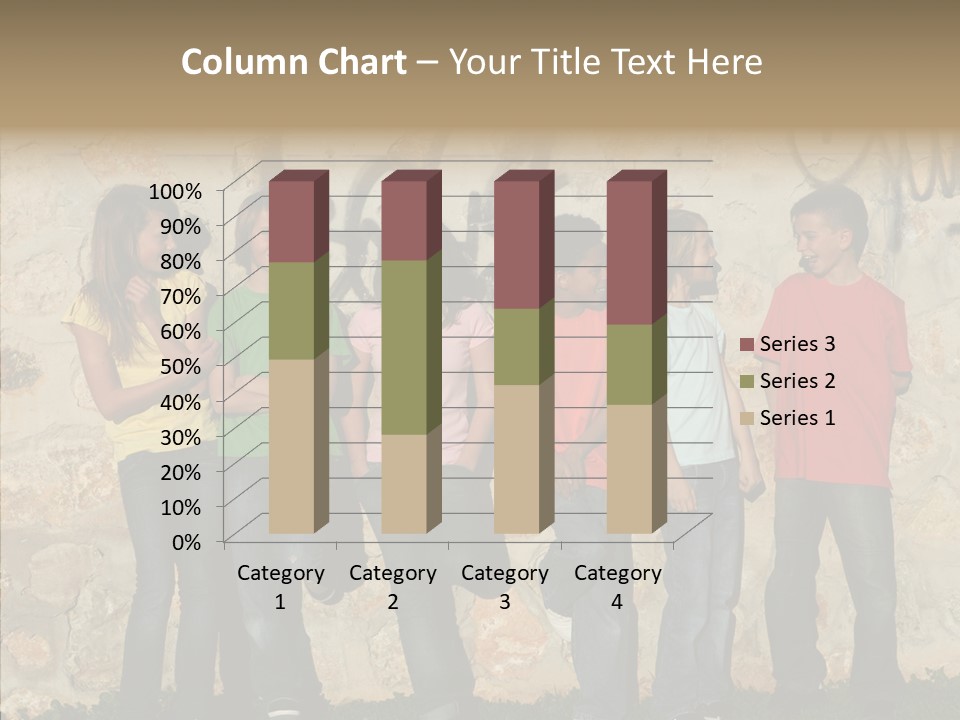 Young Closeup Women PowerPoint Template