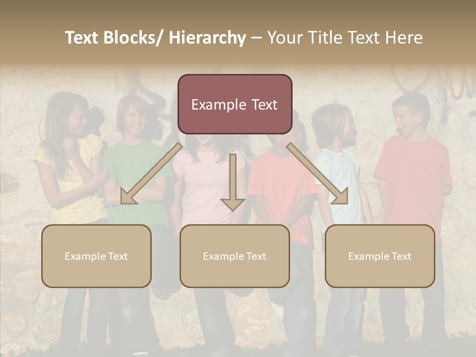 Young Closeup Women PowerPoint Template