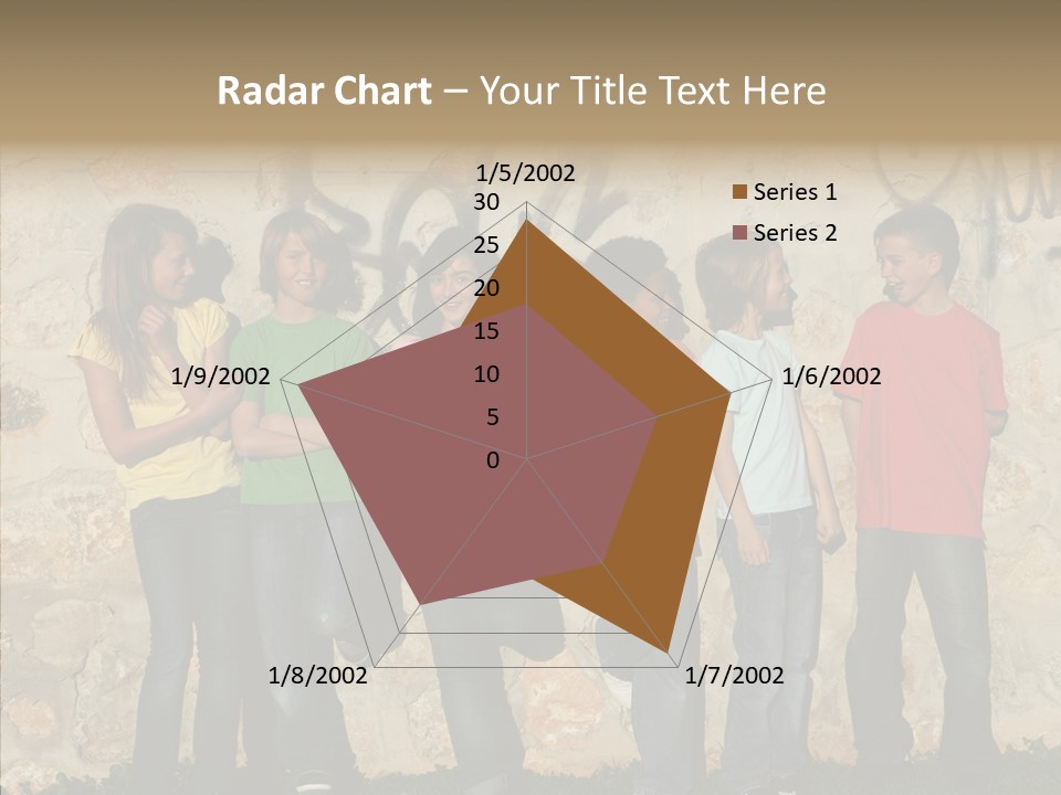 Young Closeup Women PowerPoint Template