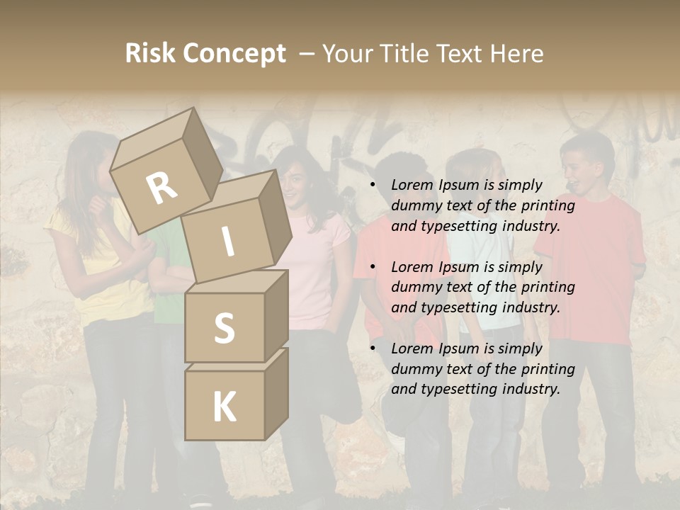 Young Closeup Women PowerPoint Template