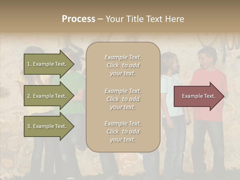 Young Closeup Women PowerPoint Template