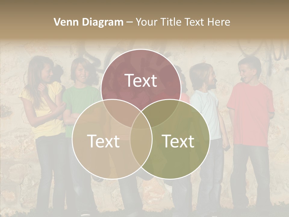 Young Closeup Women PowerPoint Template