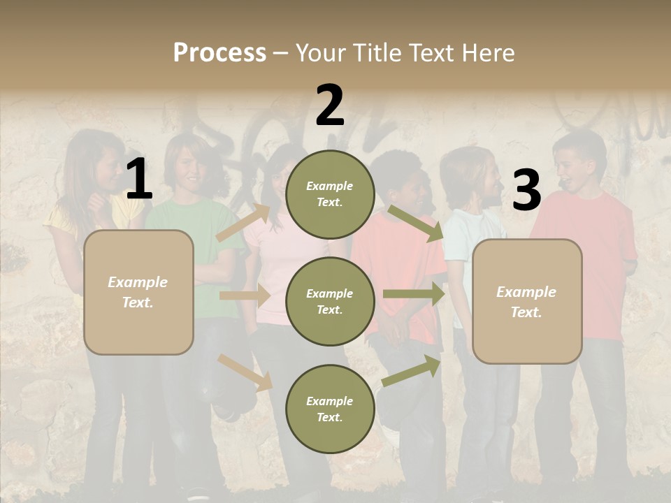 Young Closeup Women PowerPoint Template