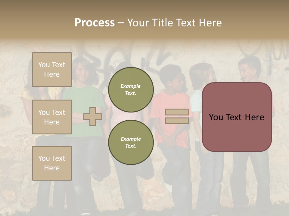 Young Closeup Women PowerPoint Template