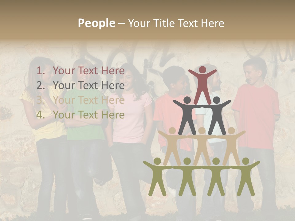 Young Closeup Women PowerPoint Template