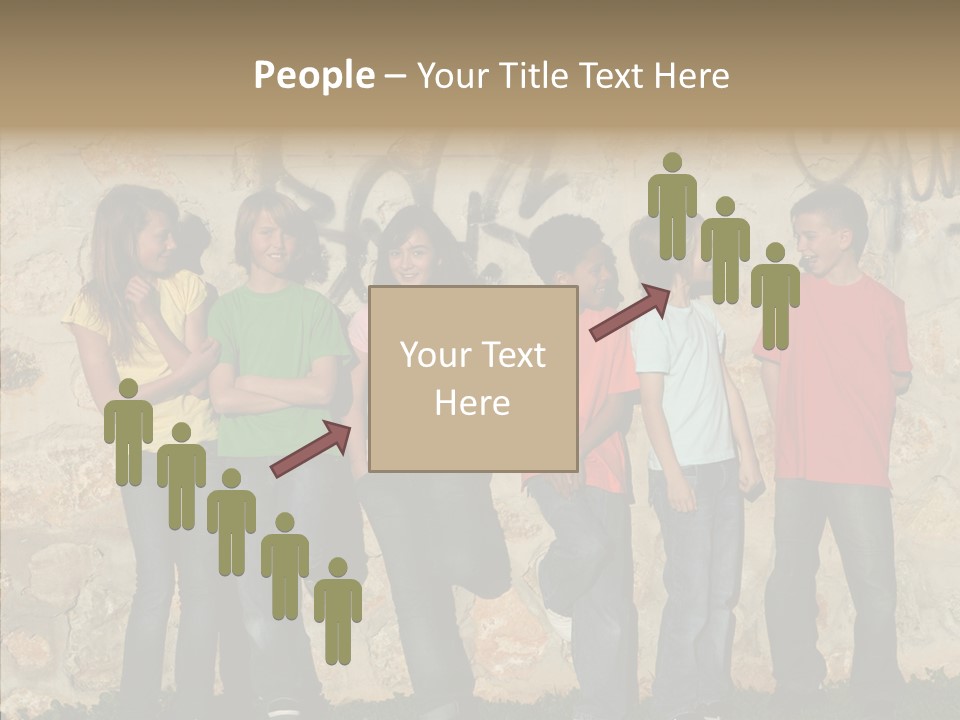 Young Closeup Women PowerPoint Template