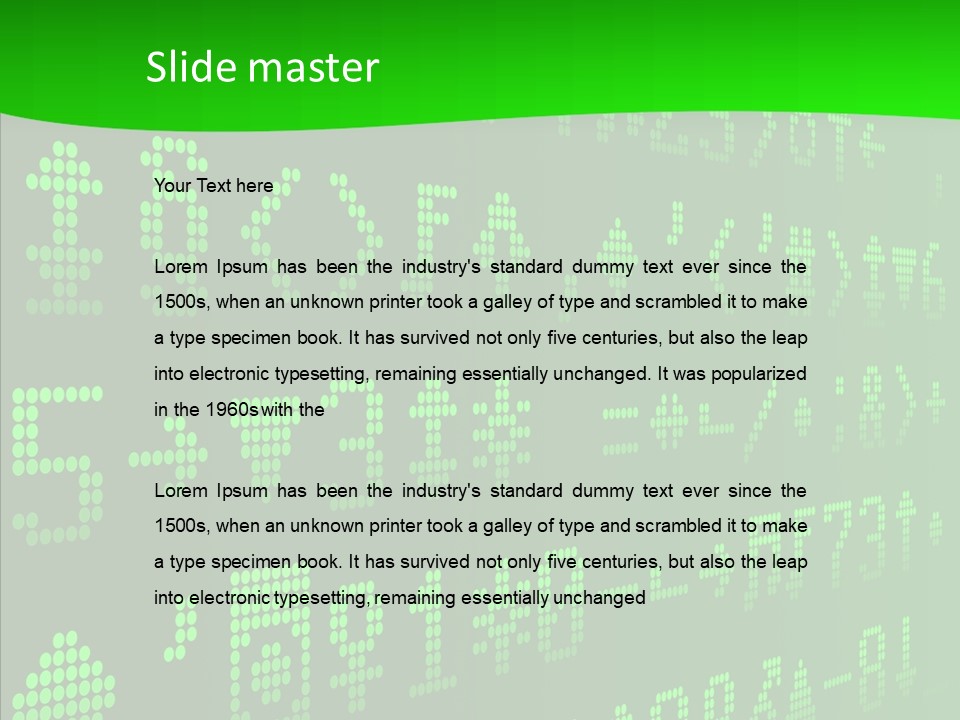 Senior  Finger Two PowerPoint Template