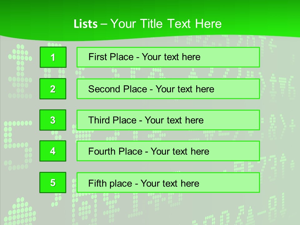 Senior  Finger Two PowerPoint Template