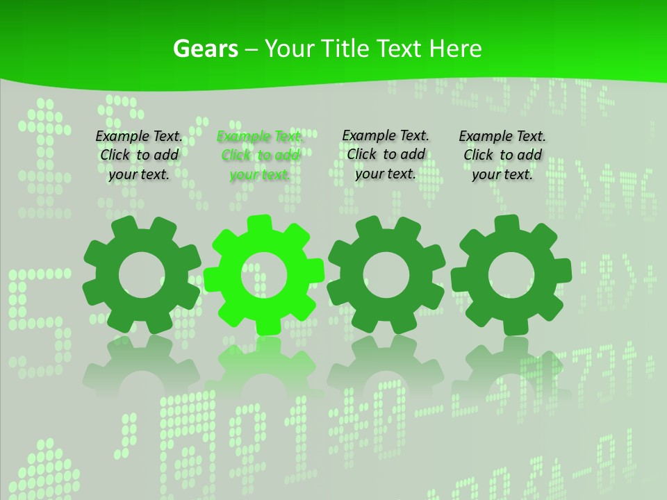 Senior  Finger Two PowerPoint Template