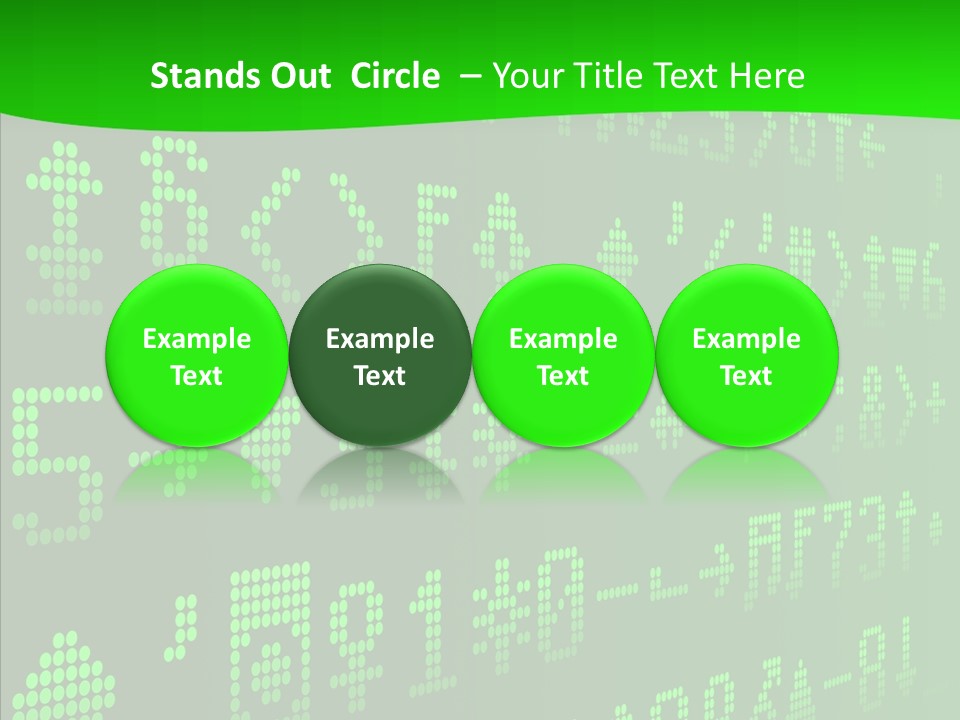 Senior  Finger Two PowerPoint Template