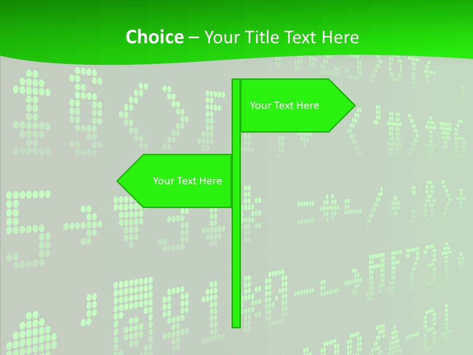 Senior  Finger Two PowerPoint Template