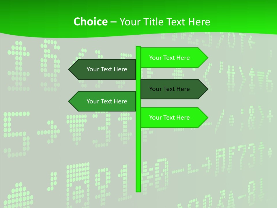 Senior  Finger Two PowerPoint Template