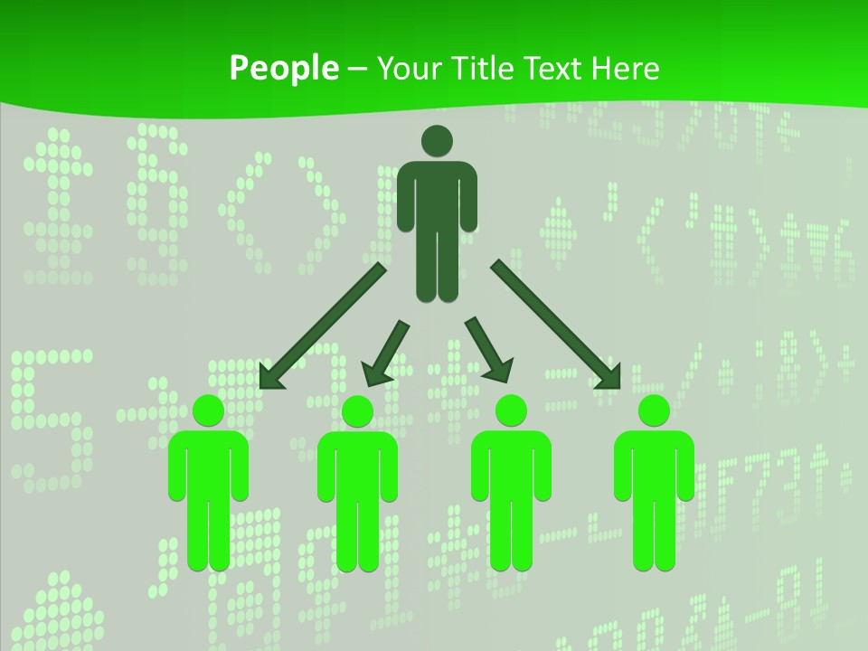 Senior  Finger Two PowerPoint Template