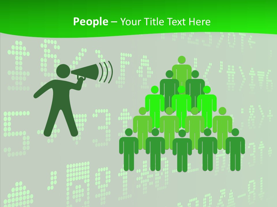 Senior  Finger Two PowerPoint Template