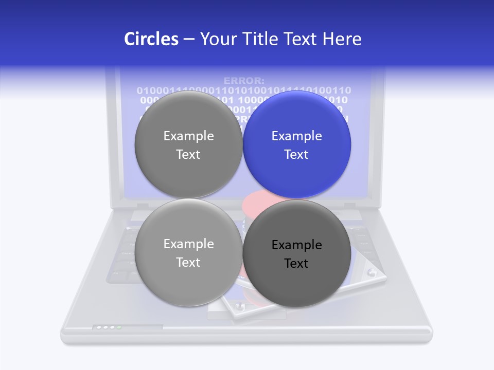 Togetherness Touching Caregiver PowerPoint Template