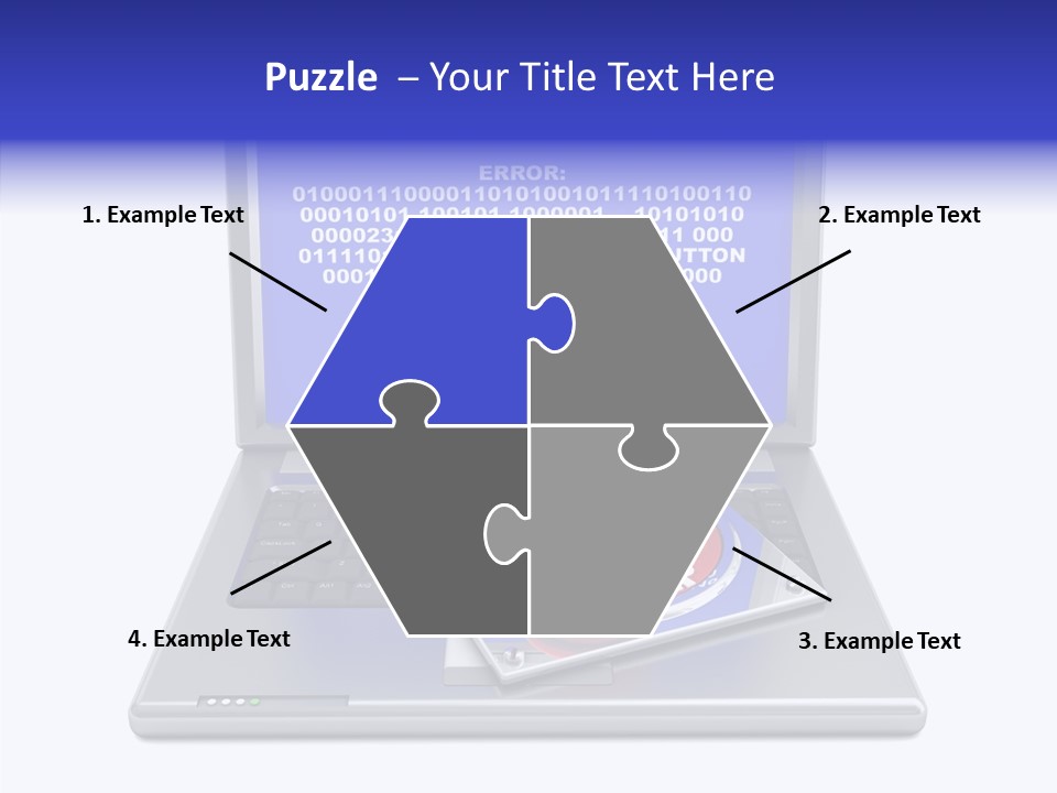 Togetherness Touching Caregiver PowerPoint Template