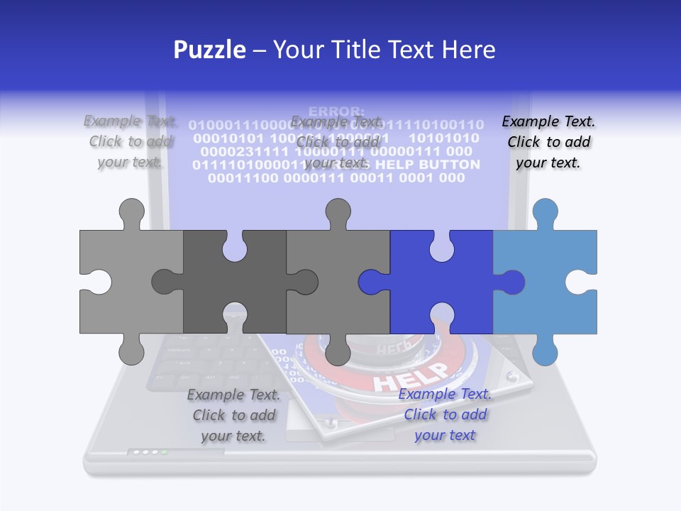 Togetherness Touching Caregiver PowerPoint Template