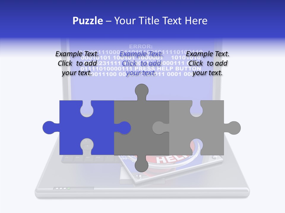 Togetherness Touching Caregiver PowerPoint Template