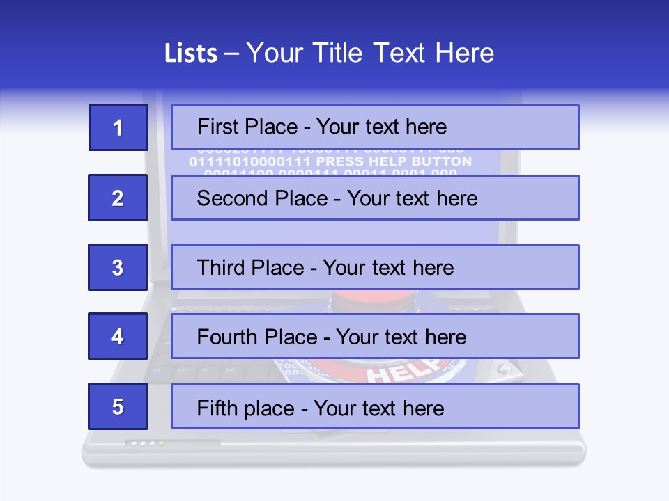 Togetherness Touching Caregiver PowerPoint Template