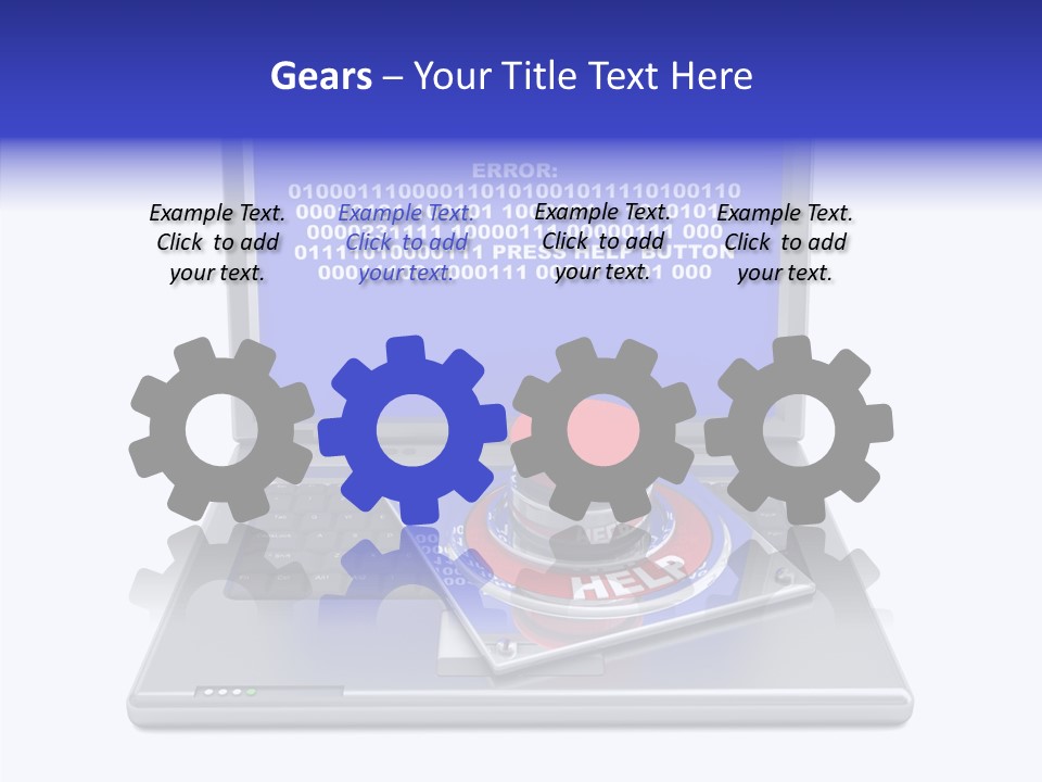 Togetherness Touching Caregiver PowerPoint Template