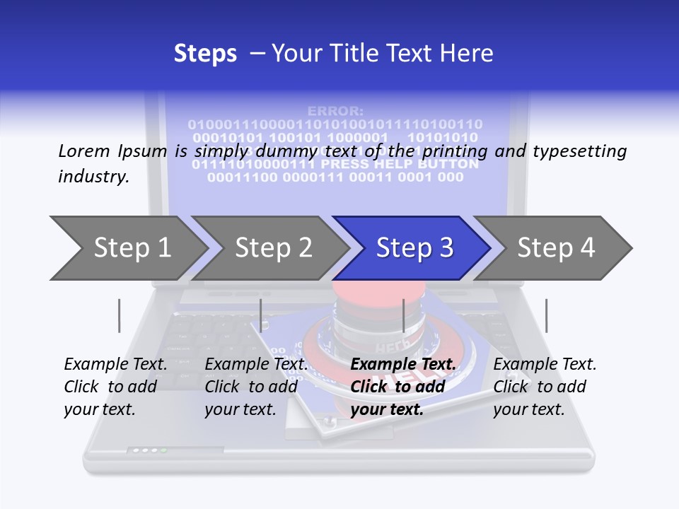Togetherness Touching Caregiver PowerPoint Template