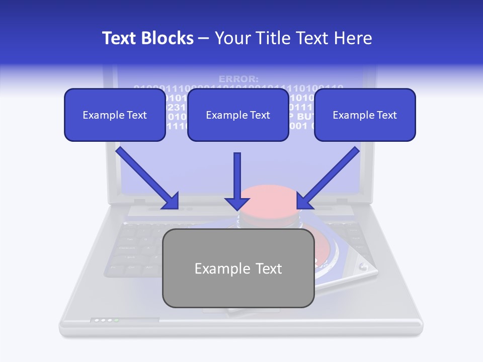 Togetherness Touching Caregiver PowerPoint Template