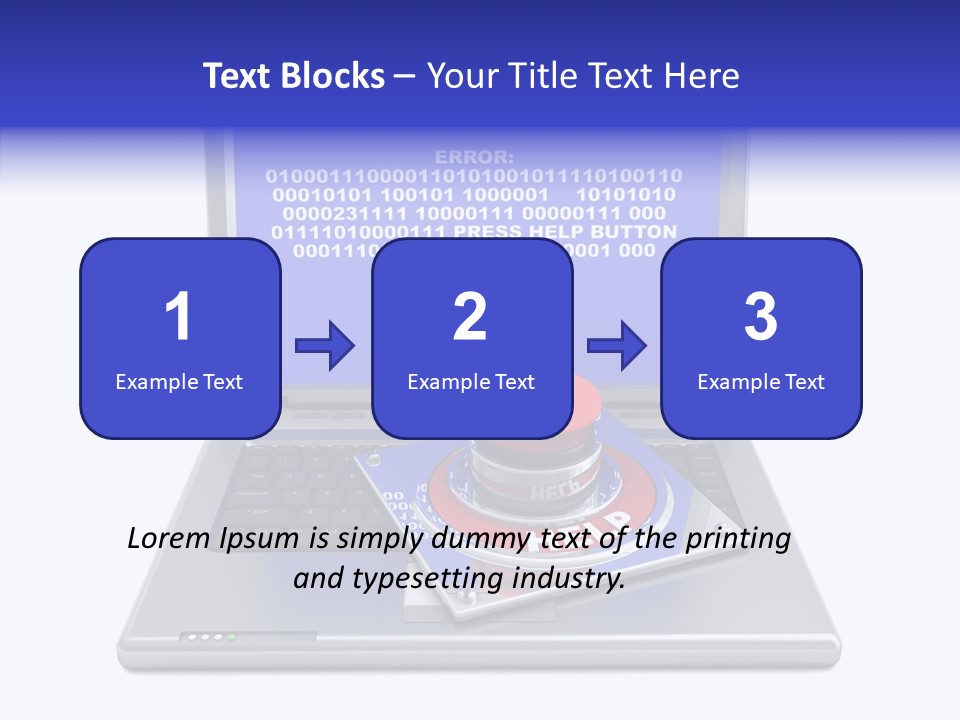 Togetherness Touching Caregiver PowerPoint Template