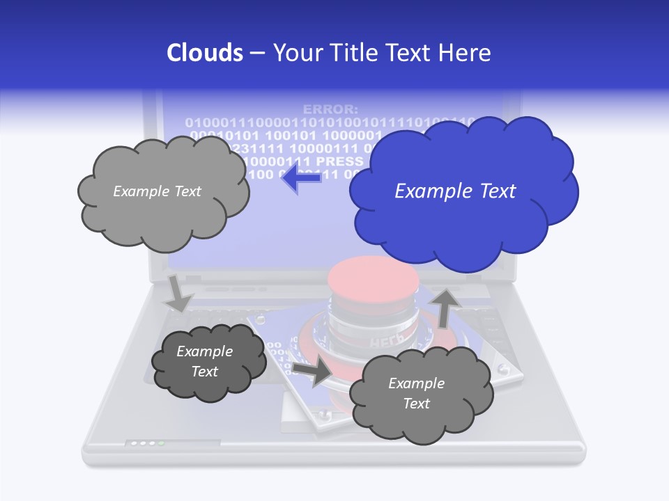 Togetherness Touching Caregiver PowerPoint Template