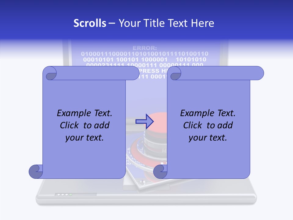 Togetherness Touching Caregiver PowerPoint Template